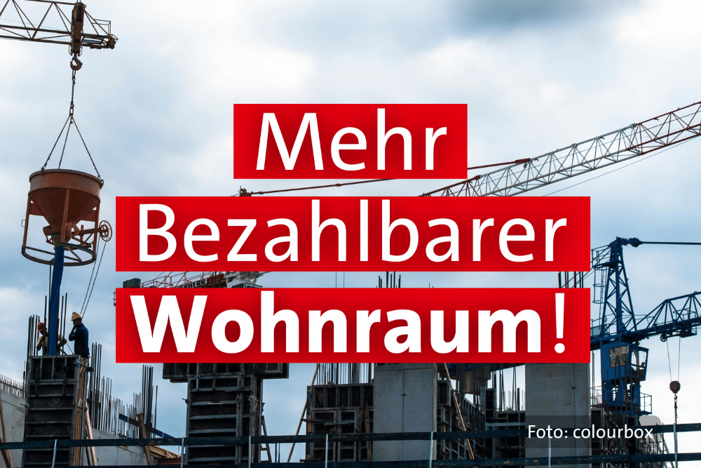 Mehr bezahlbarer Wohnraum